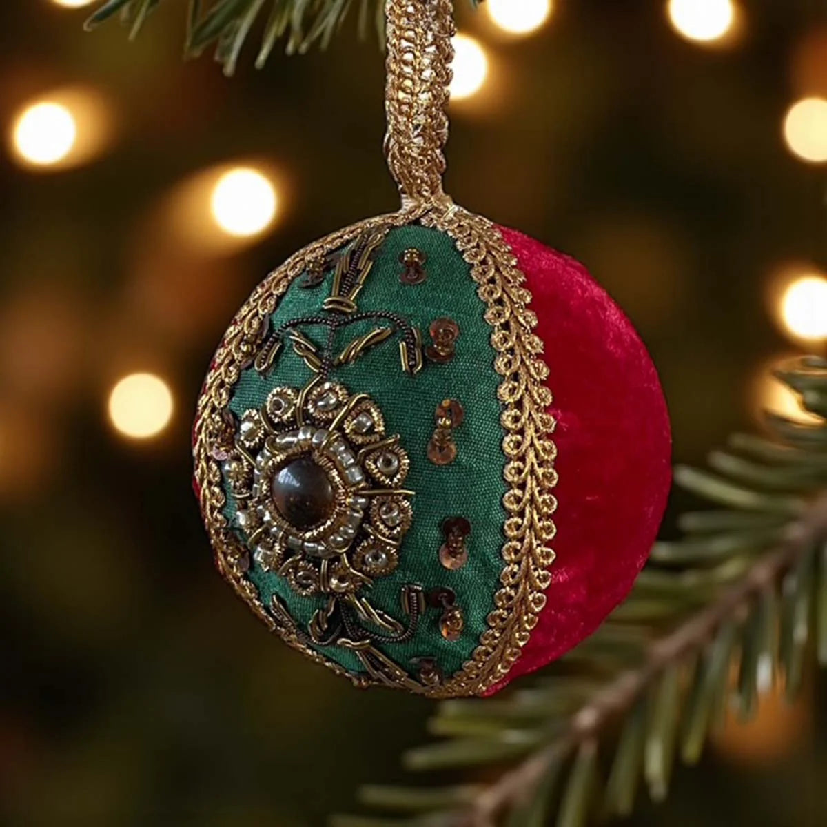 Biggie Best Red/Green Royal Bauble
