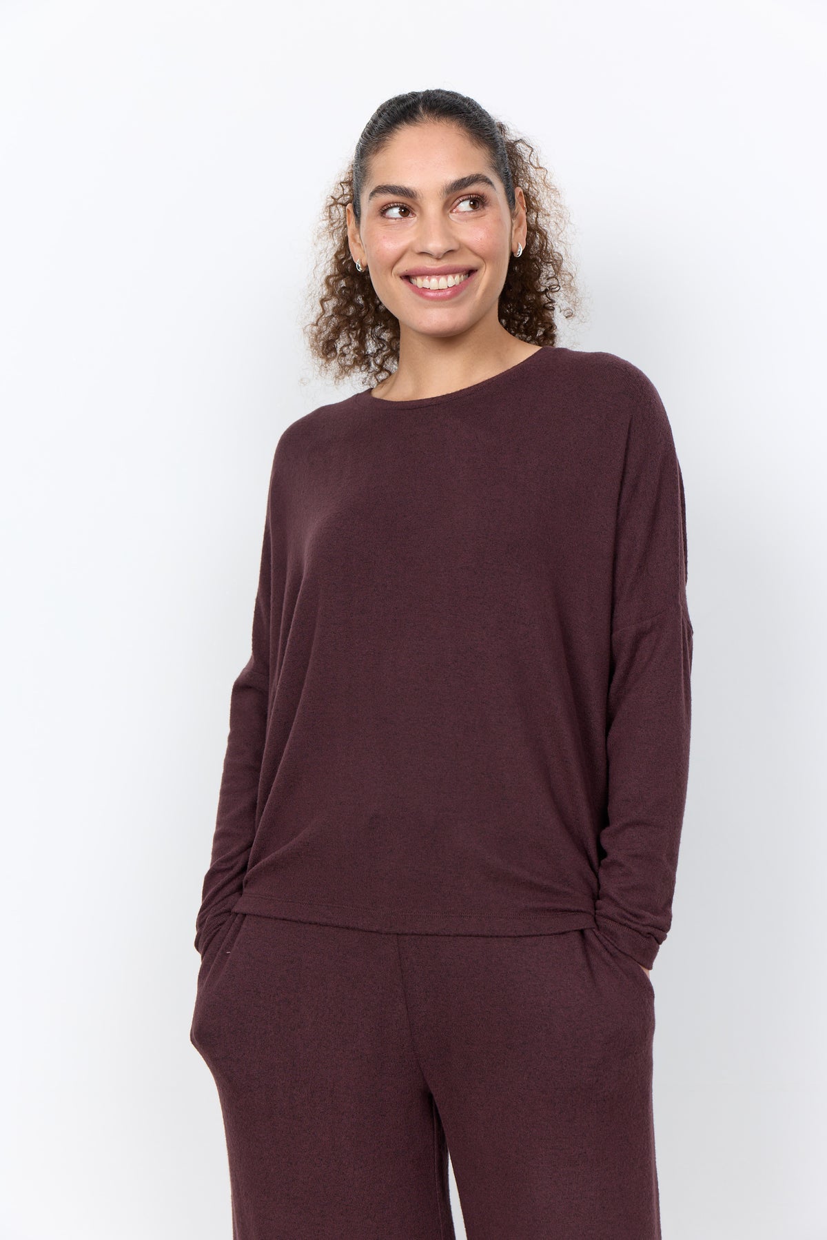 Soya Concept BIARA Blouse - Chocolate Plum