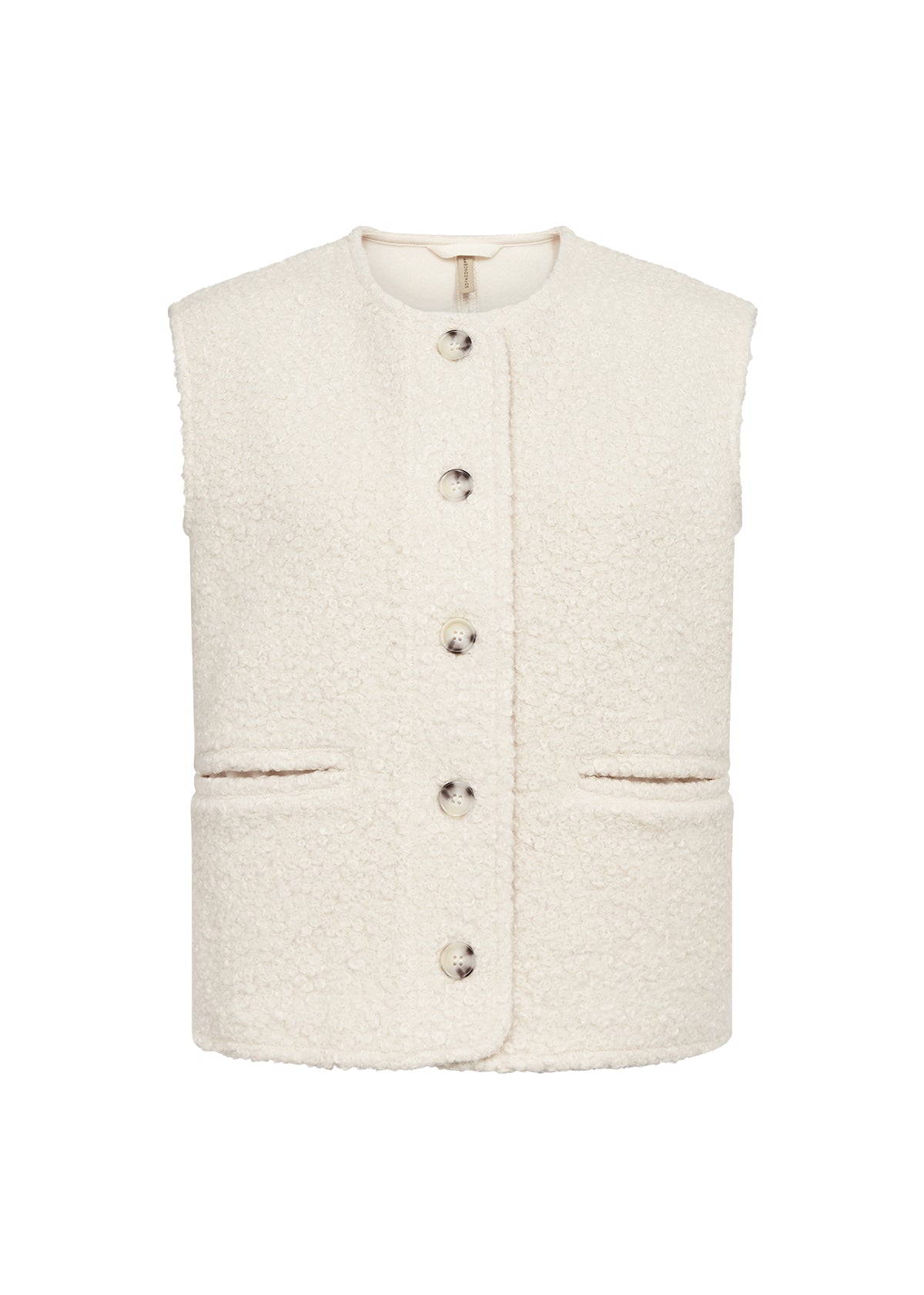 Soya Concept SHAIMA Waistcoat - Cream