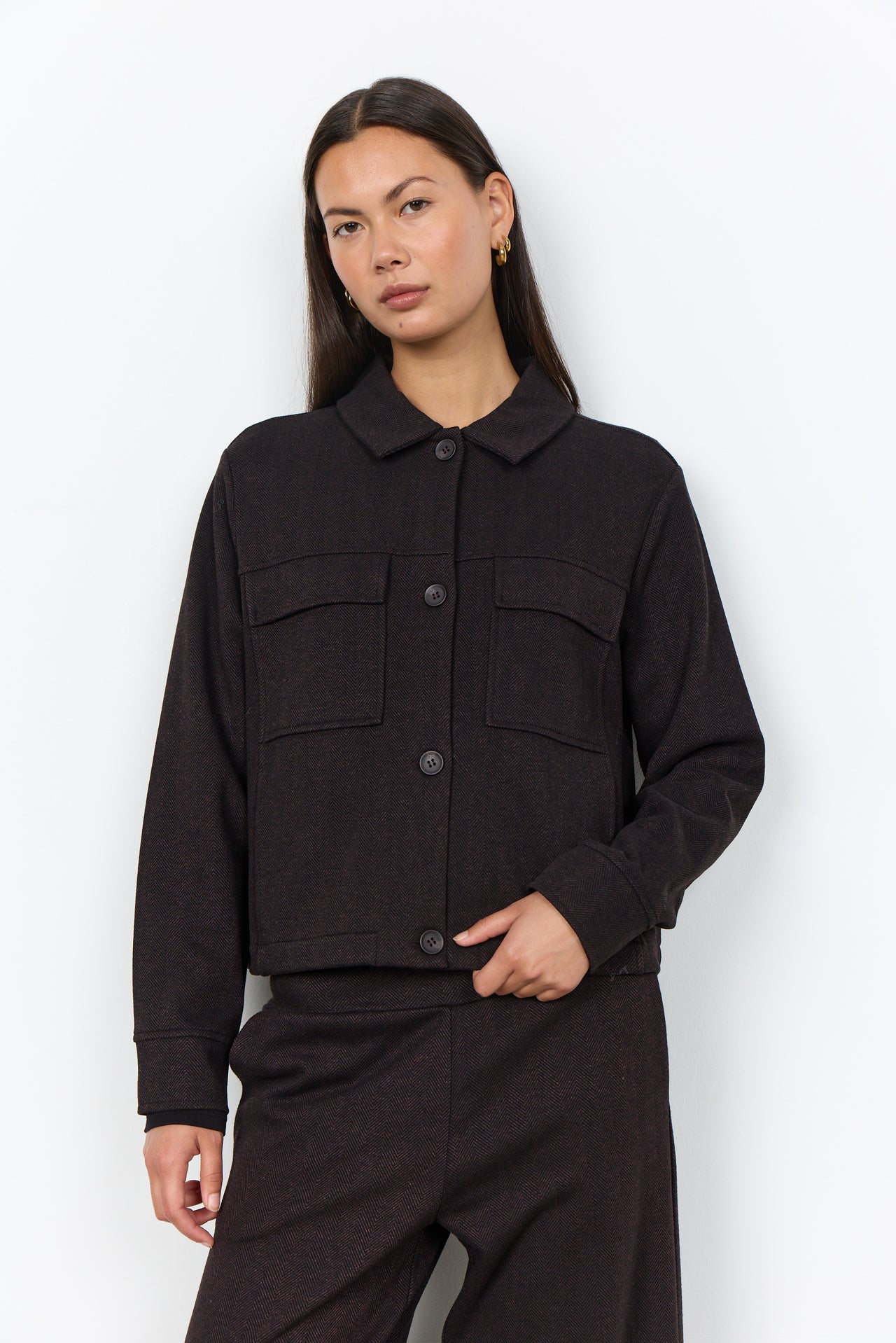 Soya Concept HEBE Jacket - Chocolate Plum