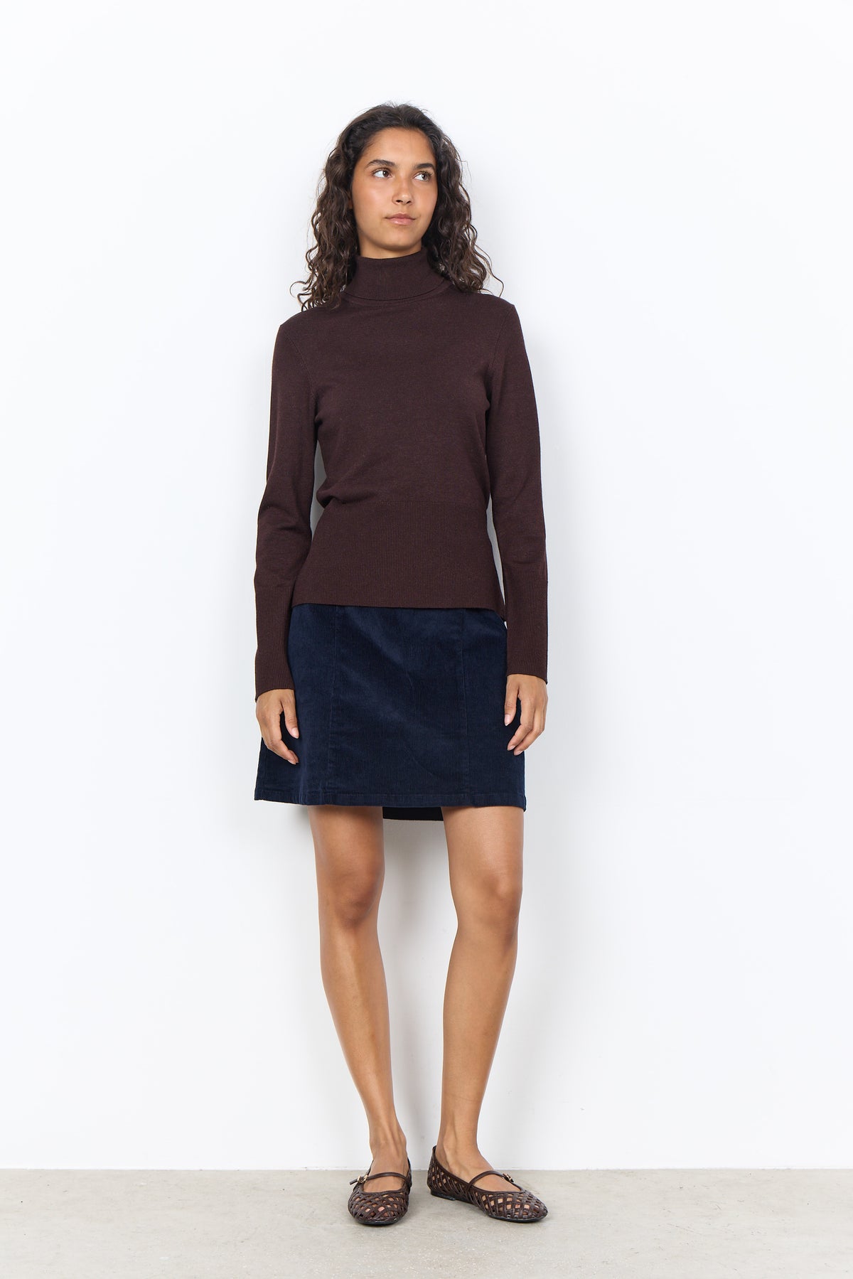 Soya Concept DOLLIE 145 Jumper - Chocolate Plum
