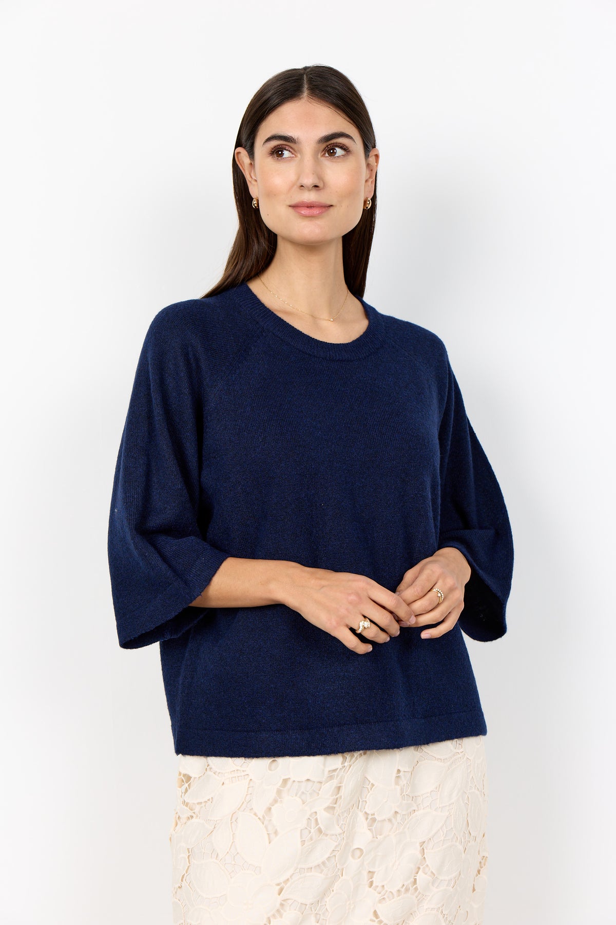 Soya Concept ORLEAN 1 Jumper - Navy Melange