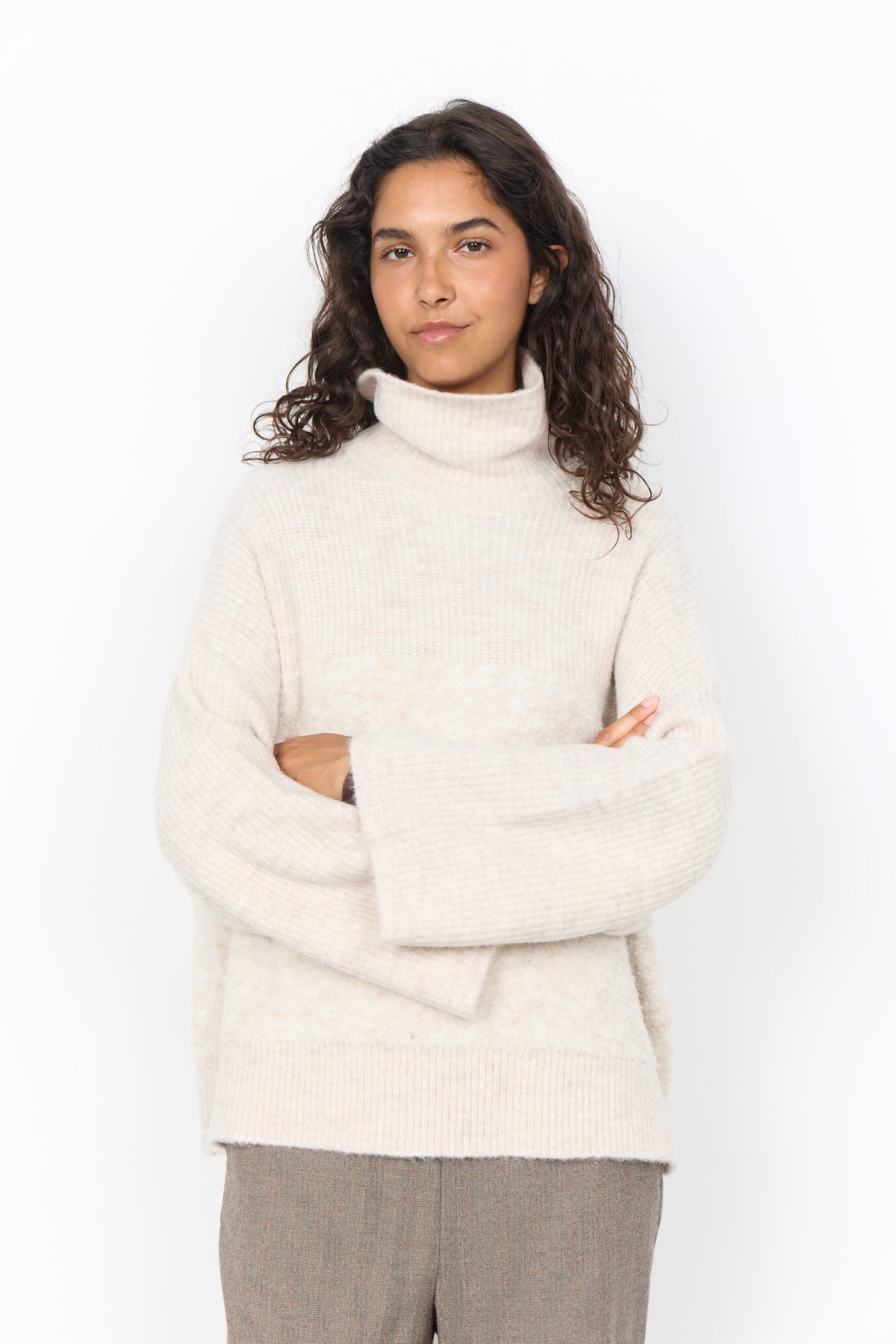 Soya Concept VENCHE Jumper - Sand