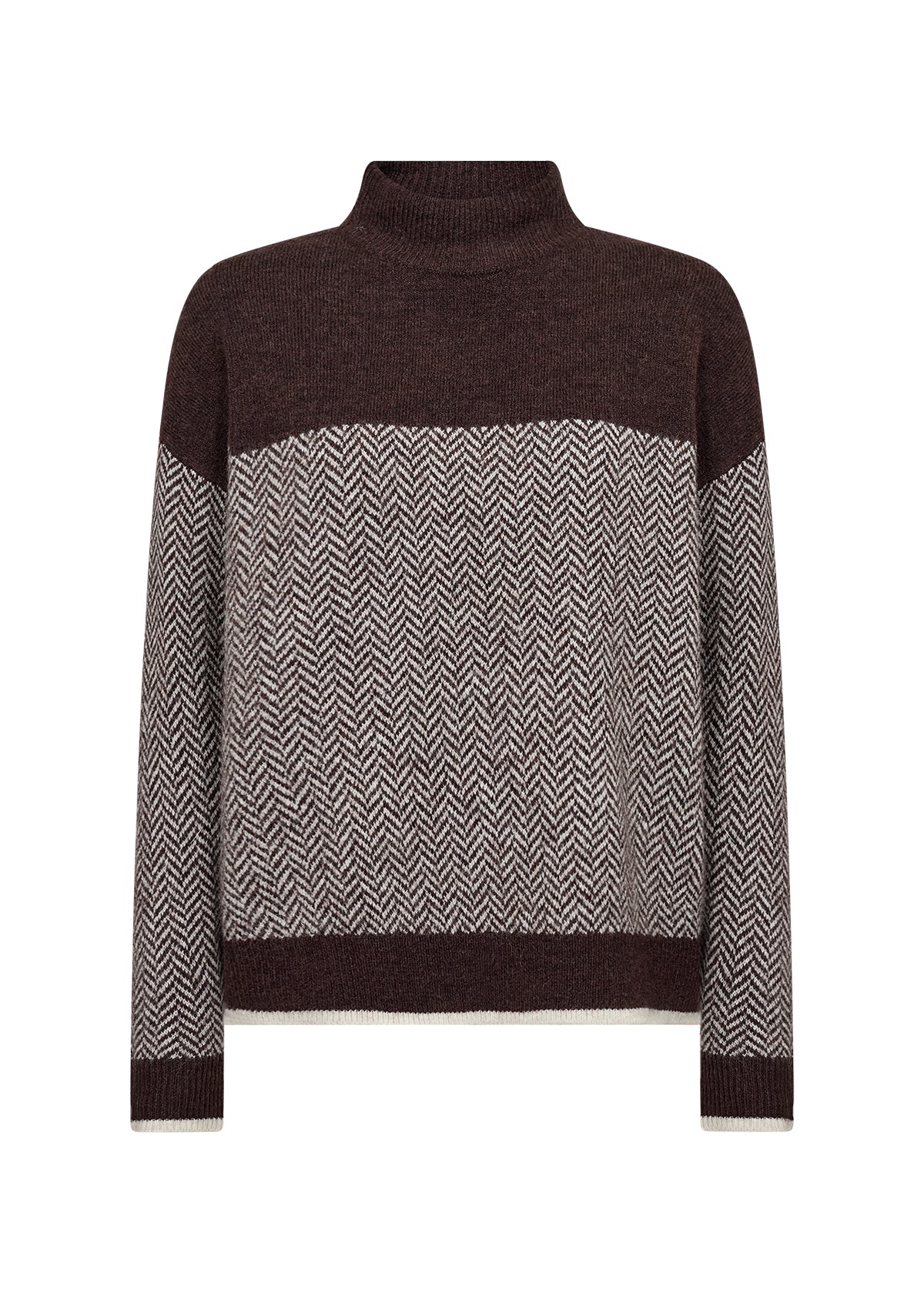 Soya Concept NESSIE Jumper - Chocolate Plum