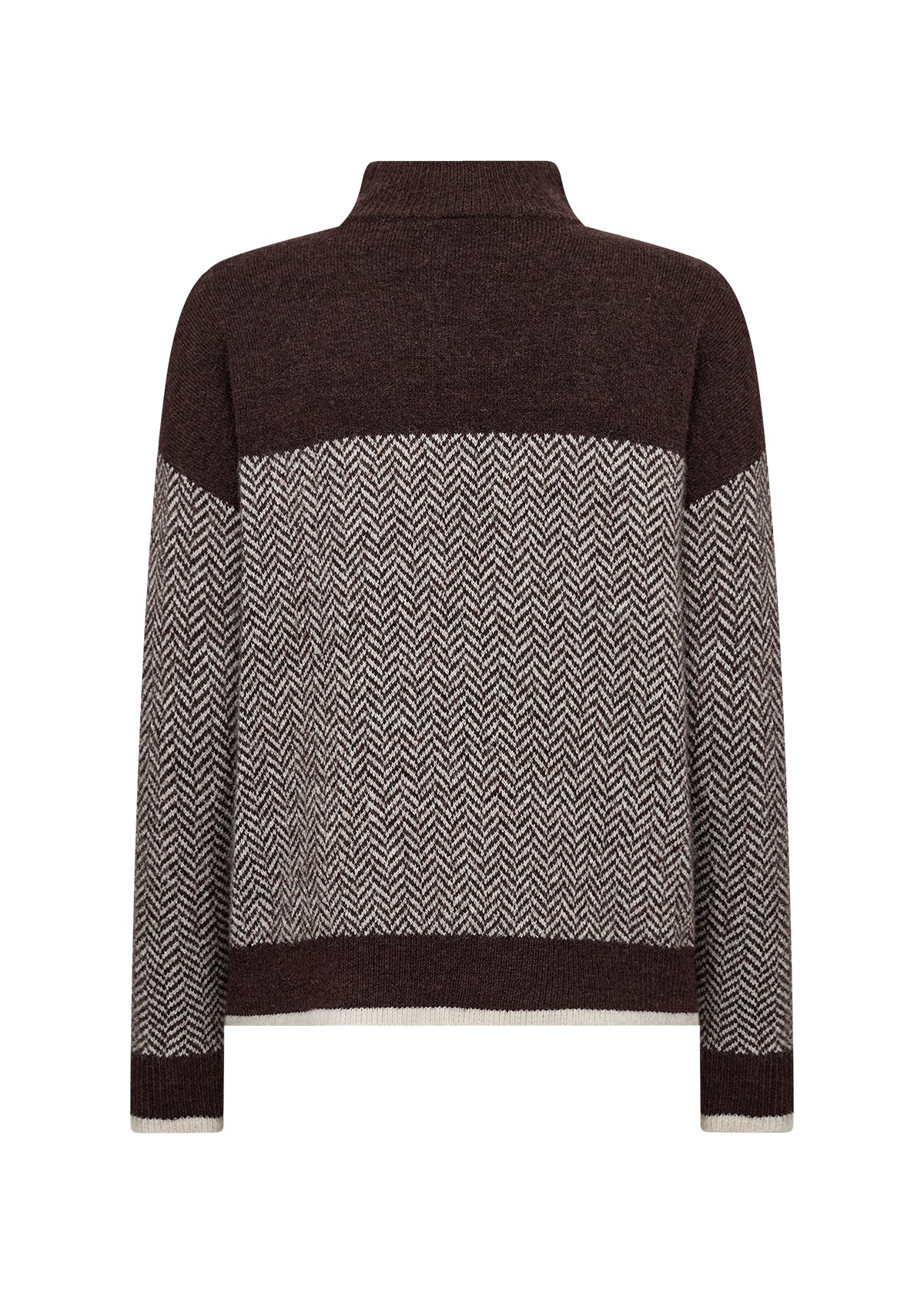 Soya Concept NESSIE Jumper - Chocolate Plum