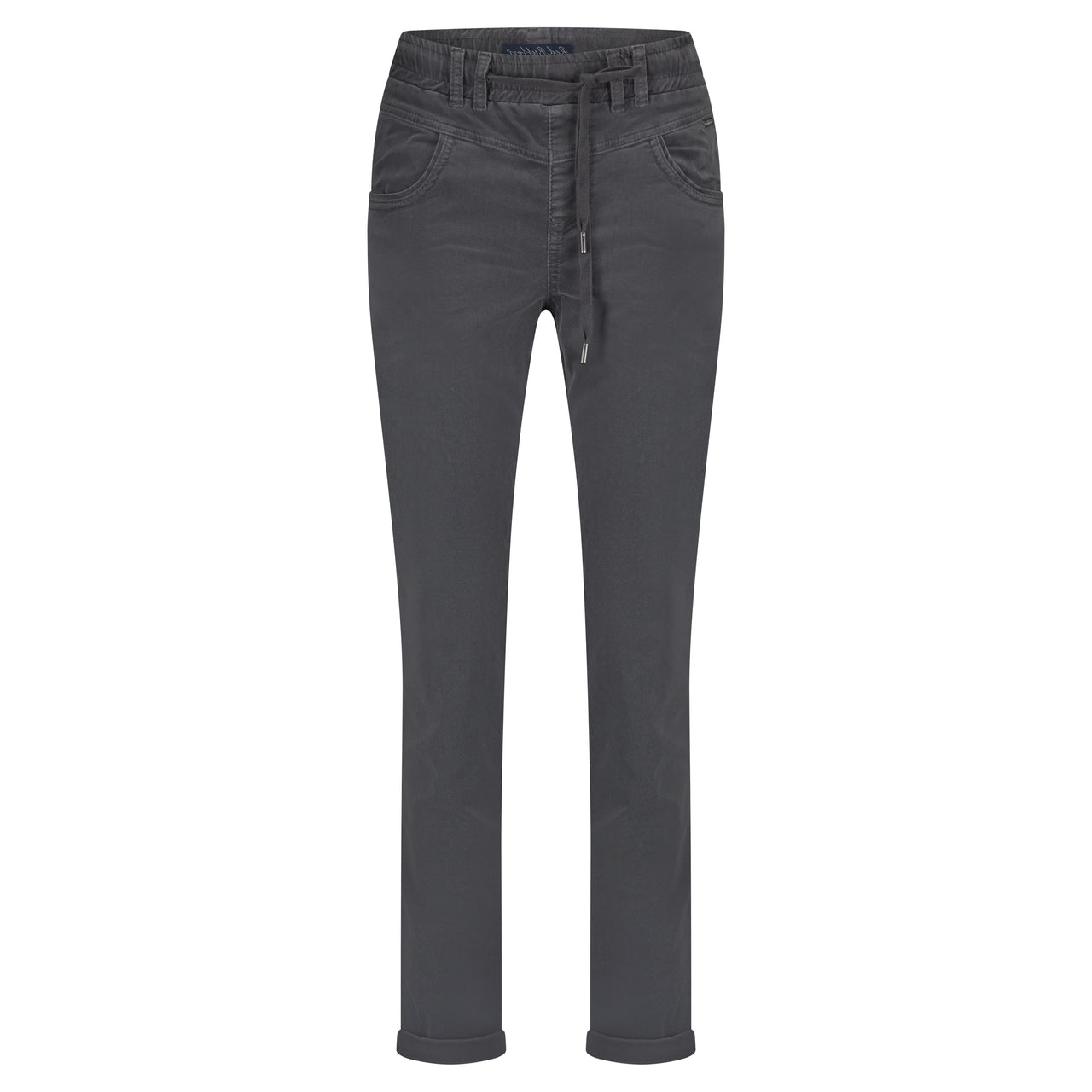 Red Button Tessy Velvet Trousers - Lava