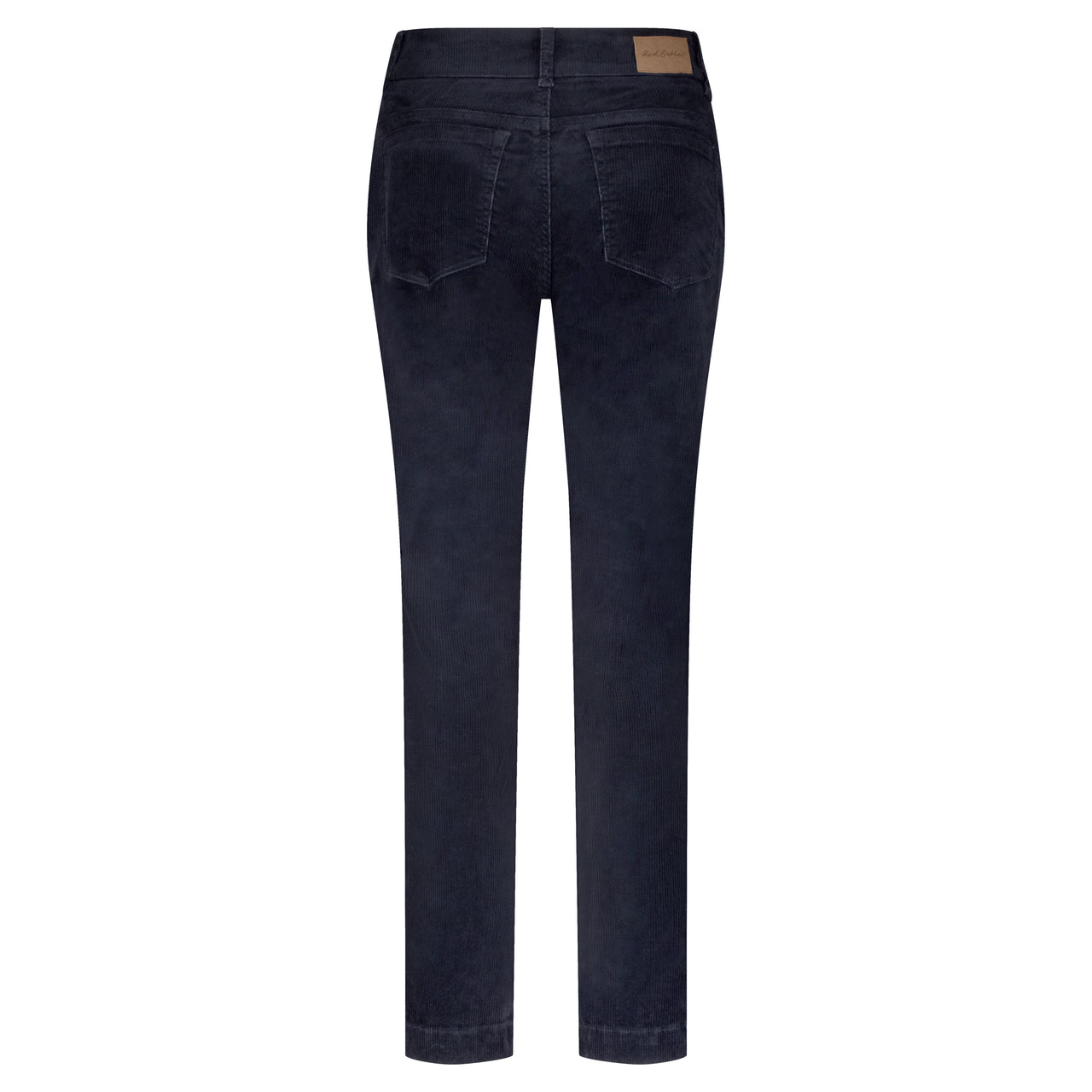 Red Button Diana Cord Trousers - Navy