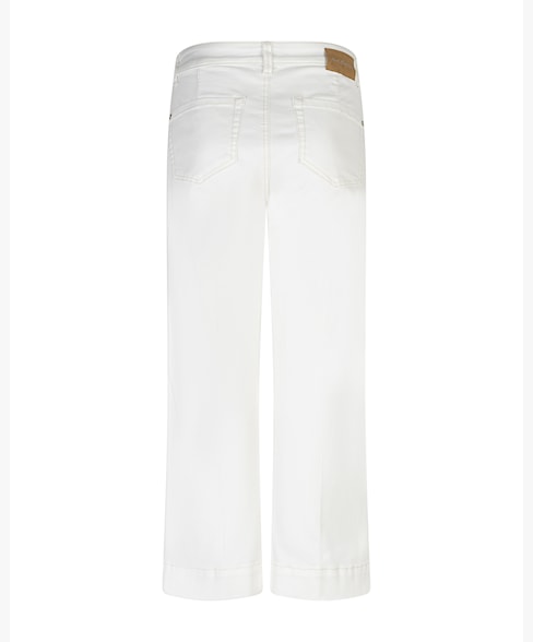 Red Button Conny Stitching Trousers - Off White