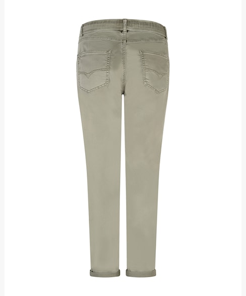 Red Button Tessy Trousers - Light Khaki
