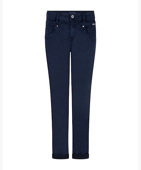 Red Button Relax Jog Trousers - Dark Blue
