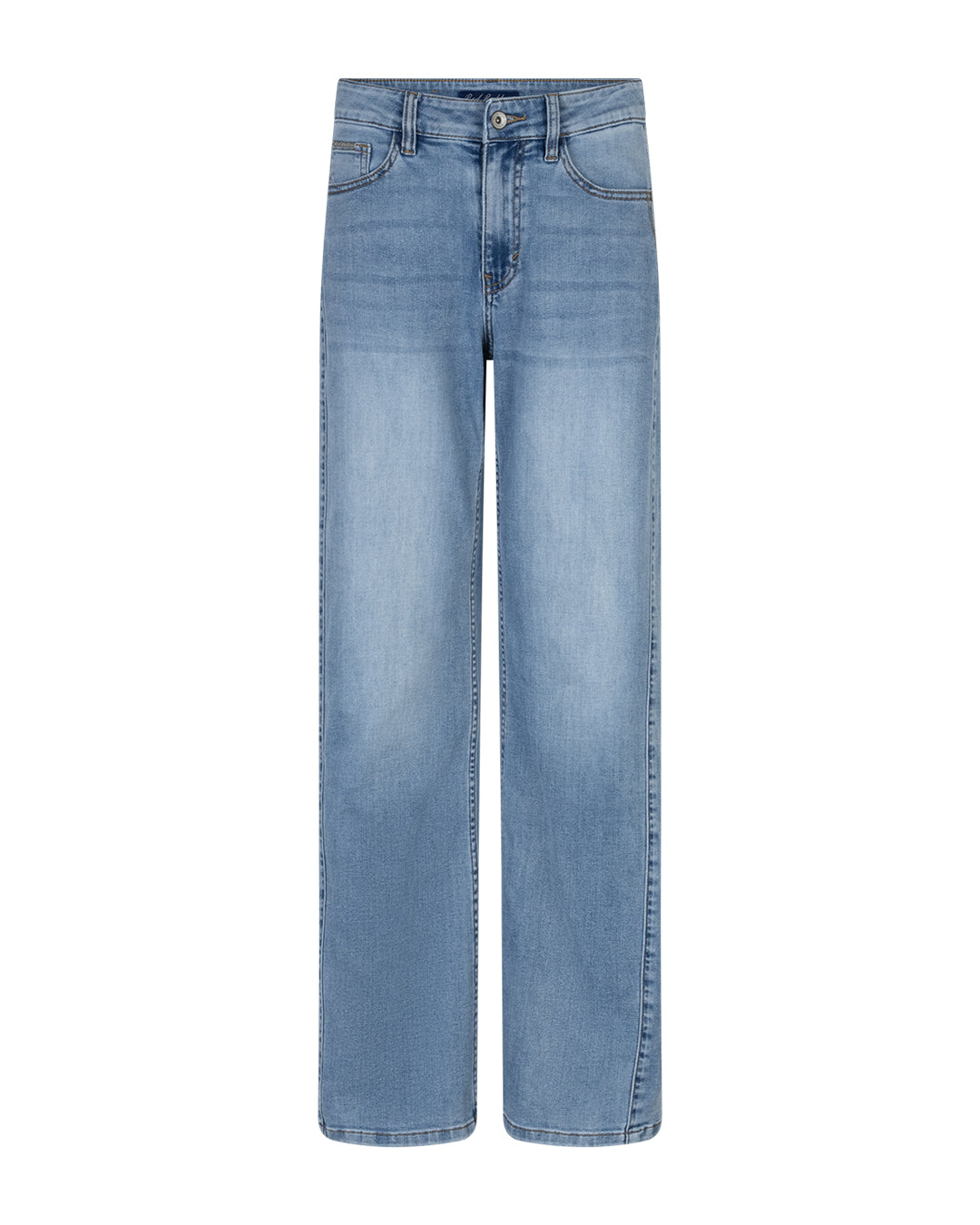 Red Button Claudette Slanted Seam Jeans - Light Blue
