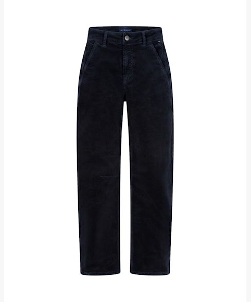 Red Button CAITLINA Fine Cord Trousers - Navy