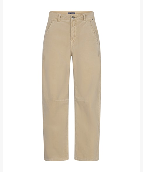 Red Button CAITLINA Fine Cord Trousers - Pebble