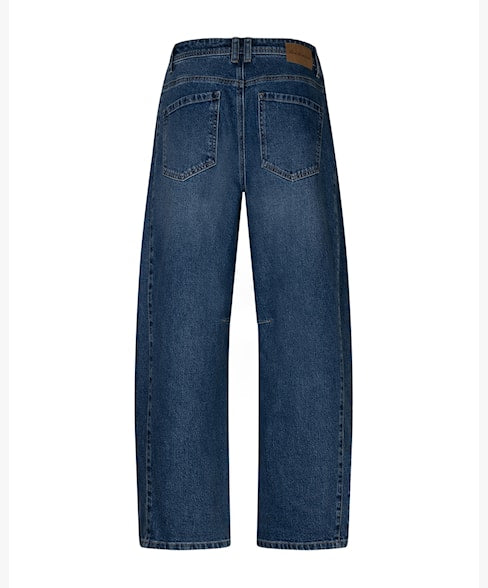 Red Button CAYLA Barrel Jeans - Mid Stone