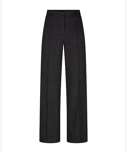 Red Button CLAUDETTE Herringbone Trousers - Grey/Black