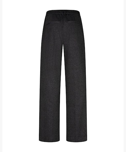 Red Button CLAUDETTE Herringbone Trousers - Grey/Black