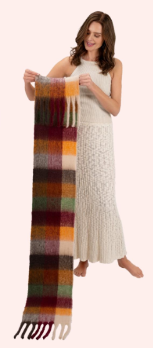 Powder Russet Mix Molly Scarf