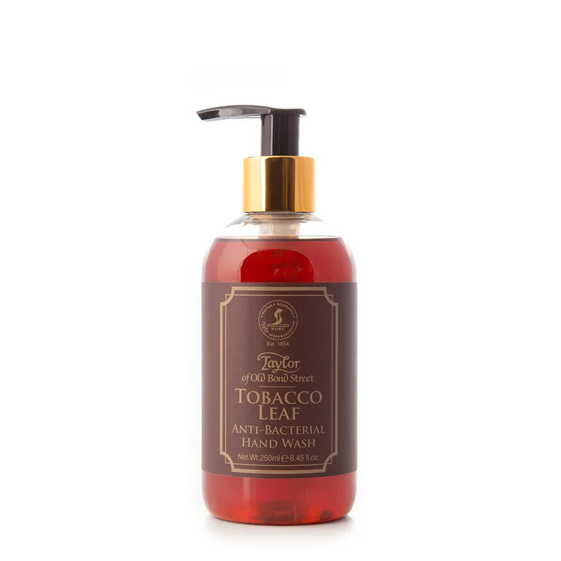 Taylor of Old Bond Street Tobacco Leaf Anti-Bacterial Hand Wash (250ml)