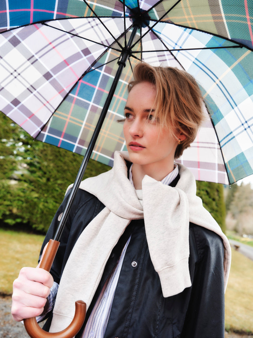 Barbour Tartan Mix Umbrella