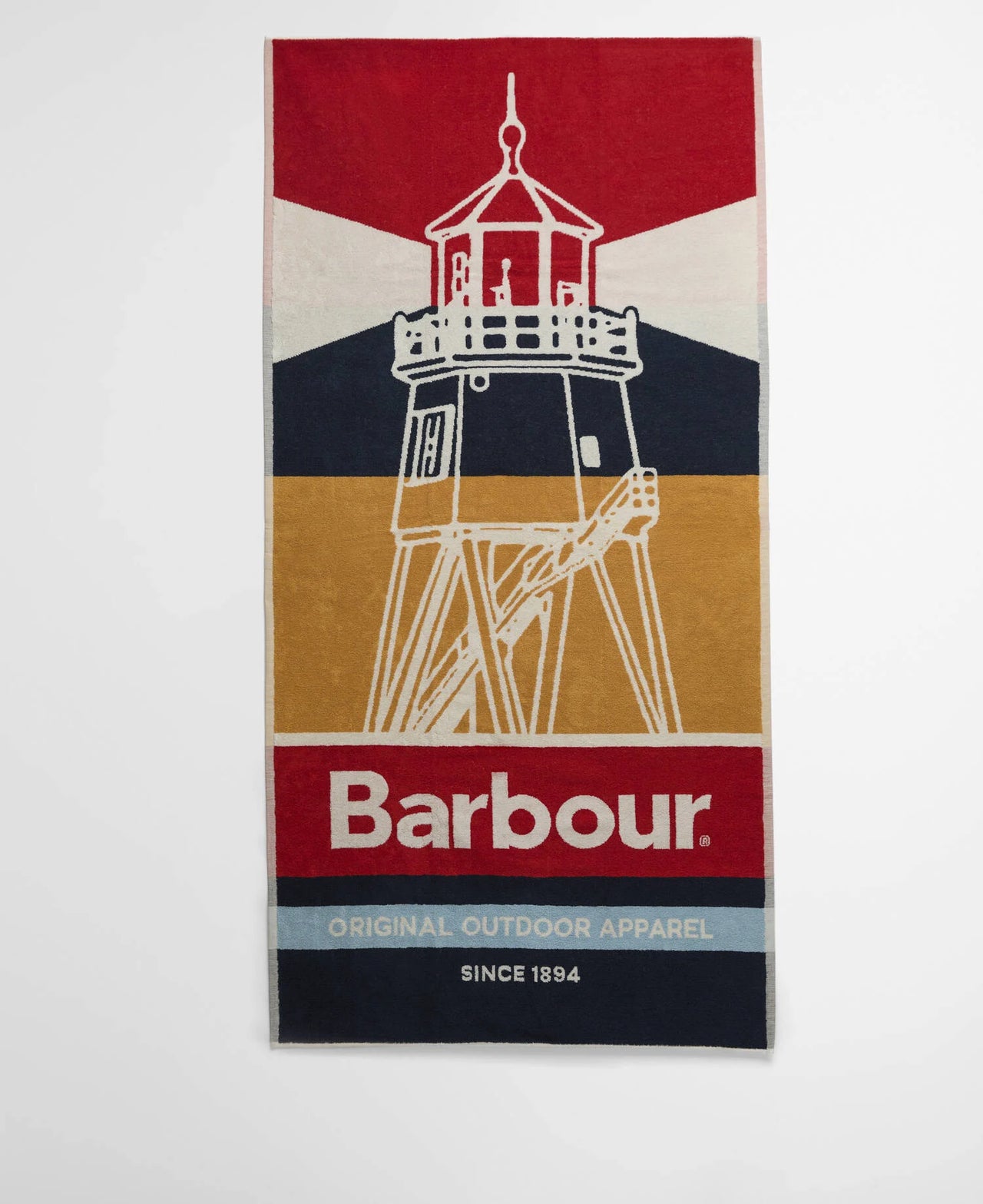 Barbour Achive Beach Towel