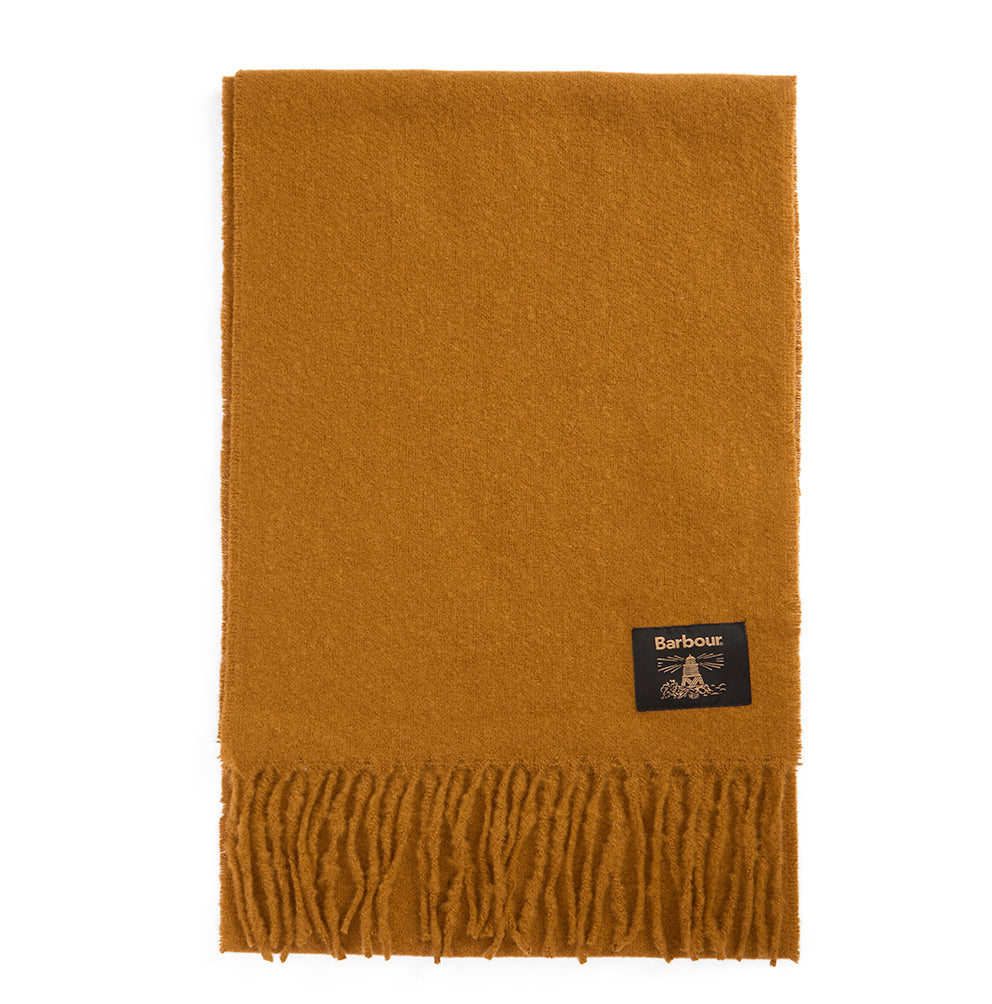 Barbour Brandy Boucle Scarf - Bronze Brown