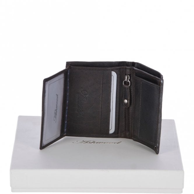 Ashwood RFID Men's Wallet - Brown