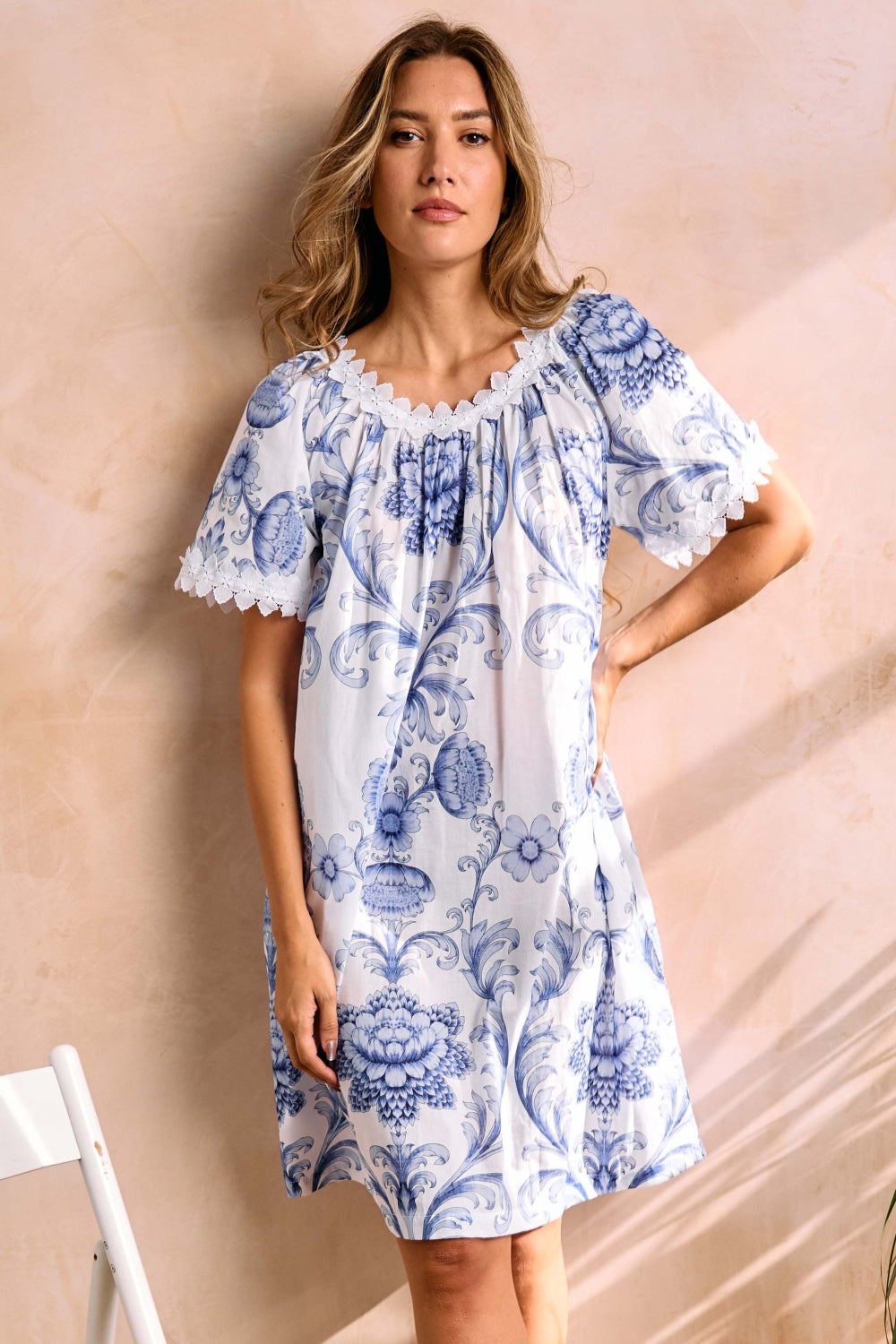 Cottonreal WALKER Grand Crest Flora Midi Dress