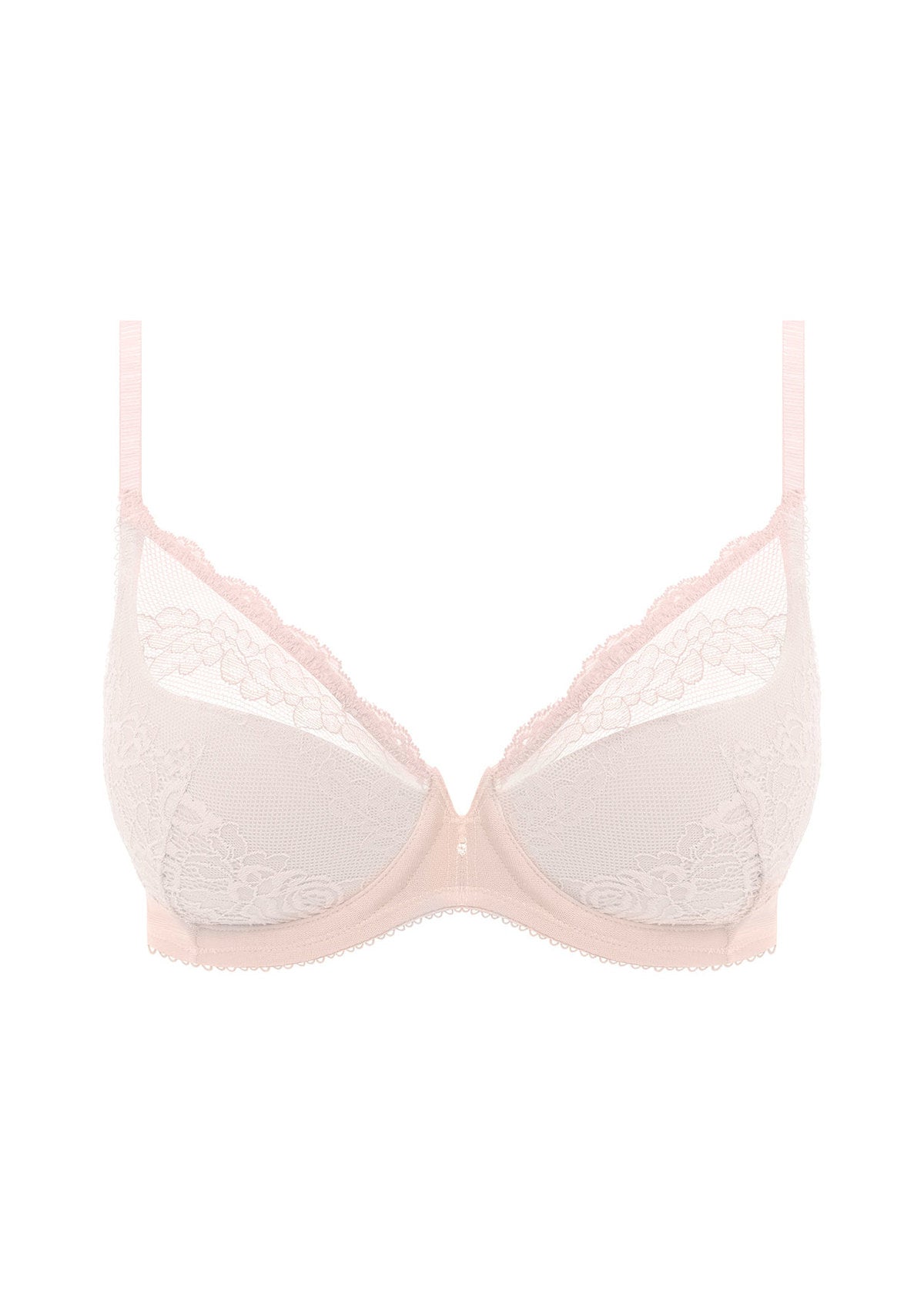 Wacoal Ravissant Plunge Push Up Bra - Delicacy