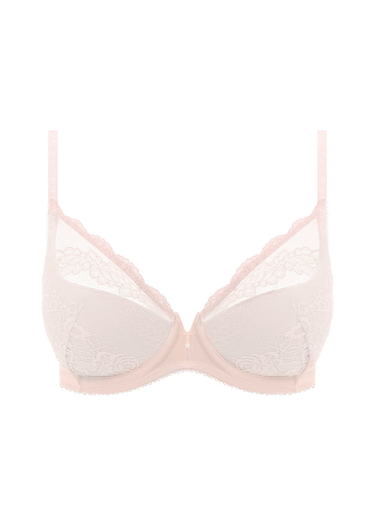 Wacoal Ravissant Plunge Push Up Bra - Delicacy