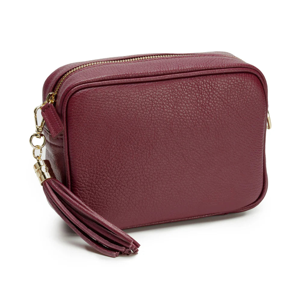 Elie Beaumont Crossbody Handbag - Wine