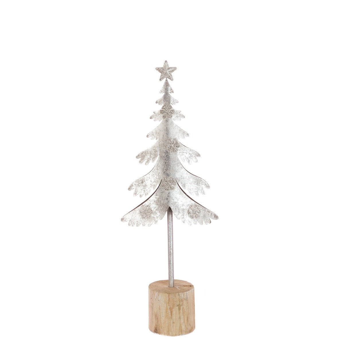FloralSilk METAL Snowflake Tree