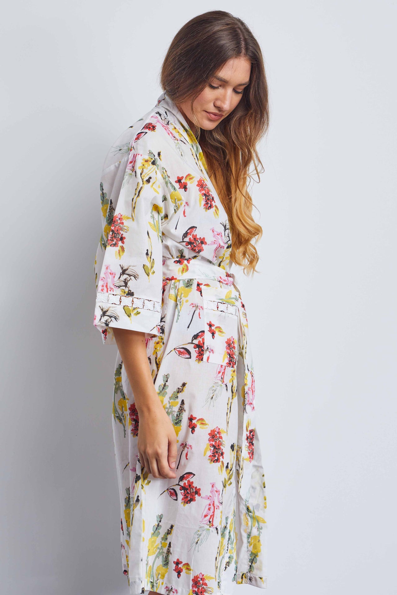 Cottonreal Gemma Floral Kimono