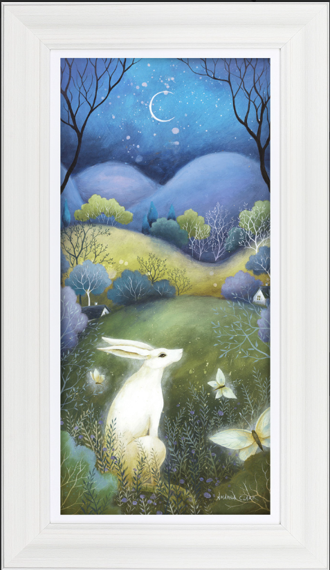 Artko 'Moonlit Hare II' Painting