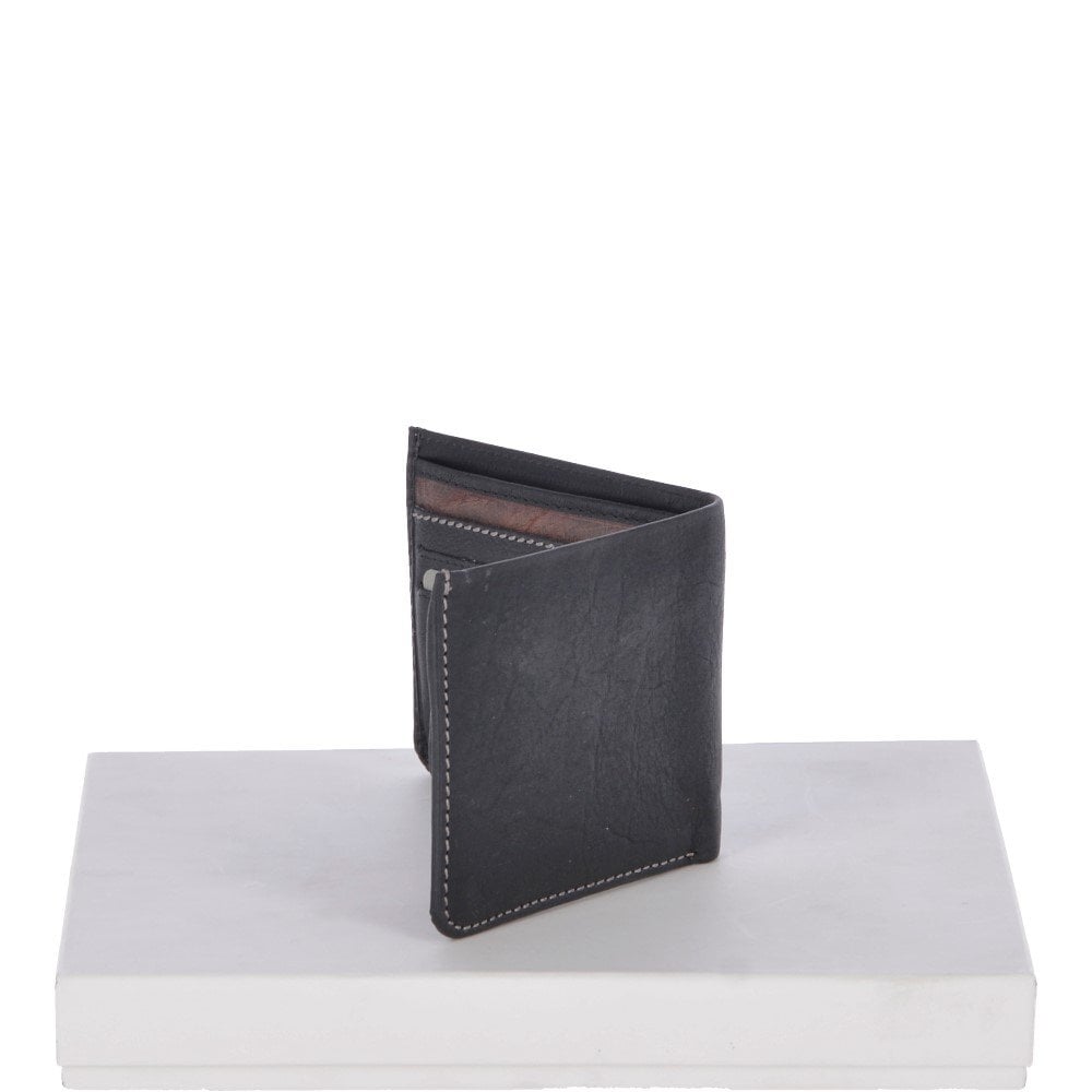 Ashwood Leather RFID Black Wallet