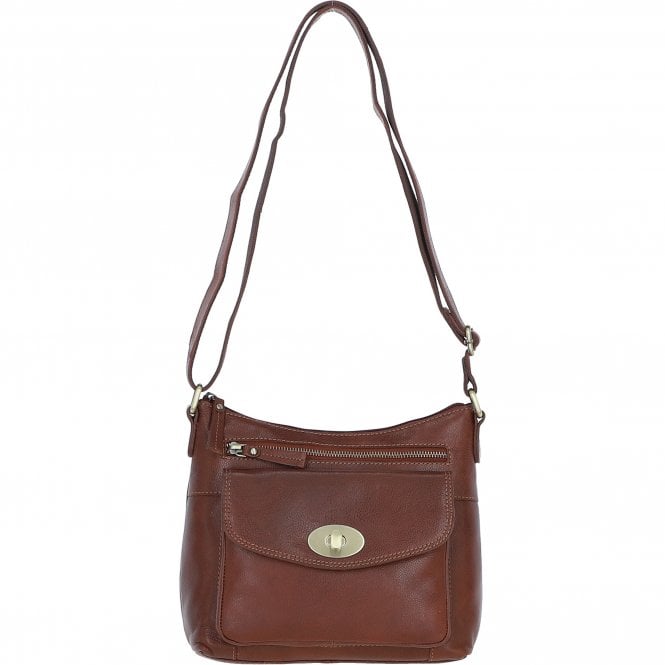 Ashwood M-86 Tan Michigan Leather Bag