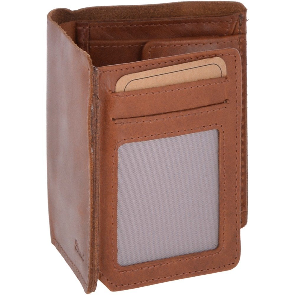 Ashwood Mens Leather Wallet Chestnut - 1885