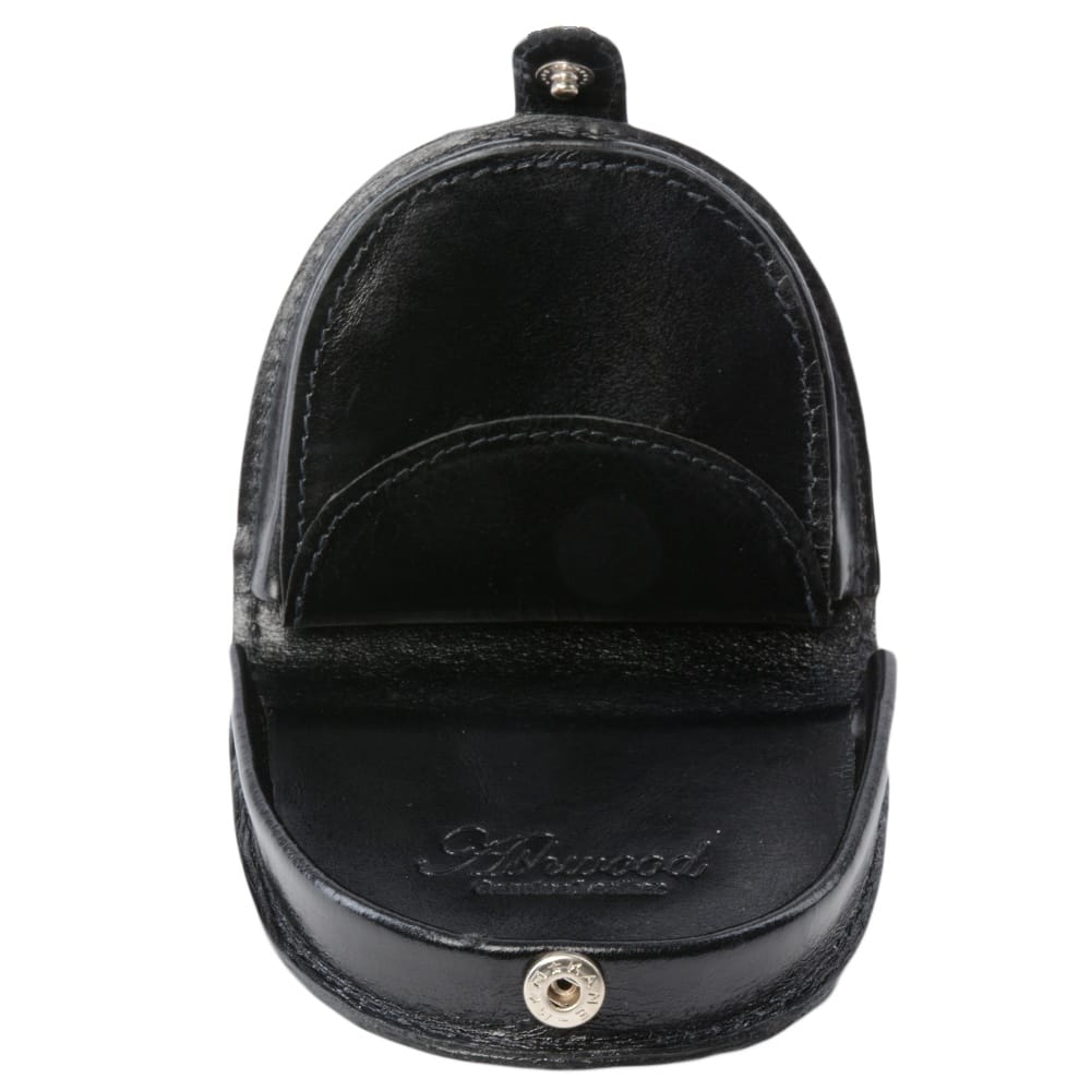 Ashwood Leather Coin Wallet - Black
