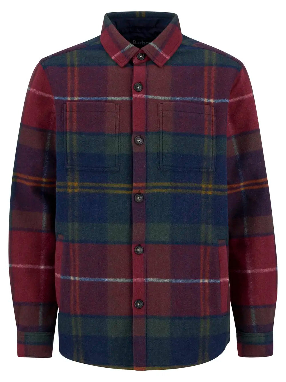 Barbour Chapter Tailored Check Overshirt - Winterberry Tartan