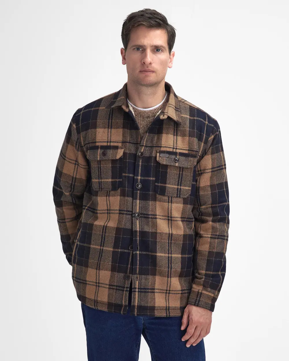 Barbour Willberry Regular Brushed Check Overshirt - Autumn Dress