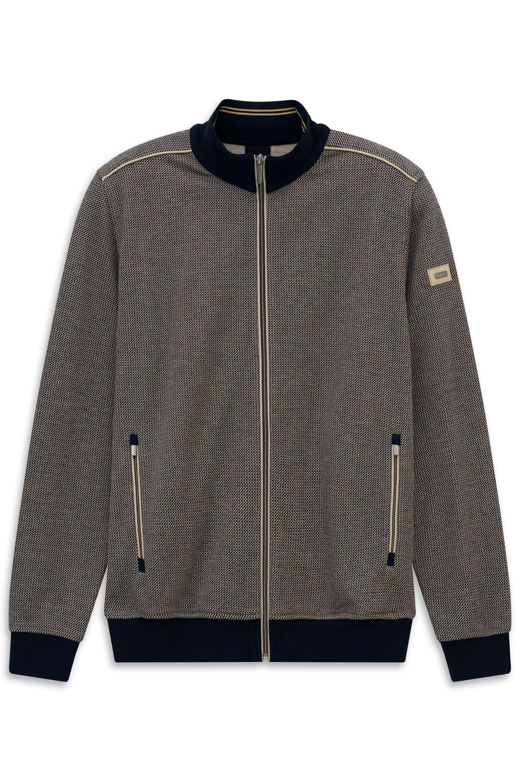 Bugatti Mens Sweat Jacket - Navy
