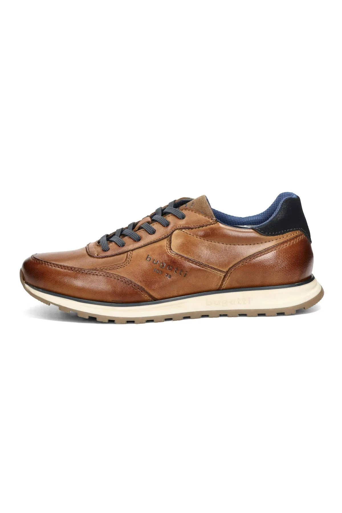 Bugatti Tan Leather Trainers