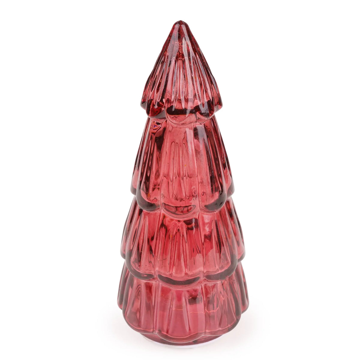 Small Christmas Tree LED Light – Red