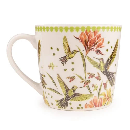 Mugs Set Of 4 - Hummingbird