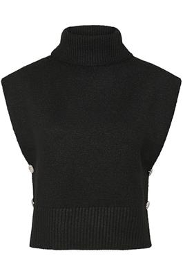 Cream Ginger Knit Slipover Black