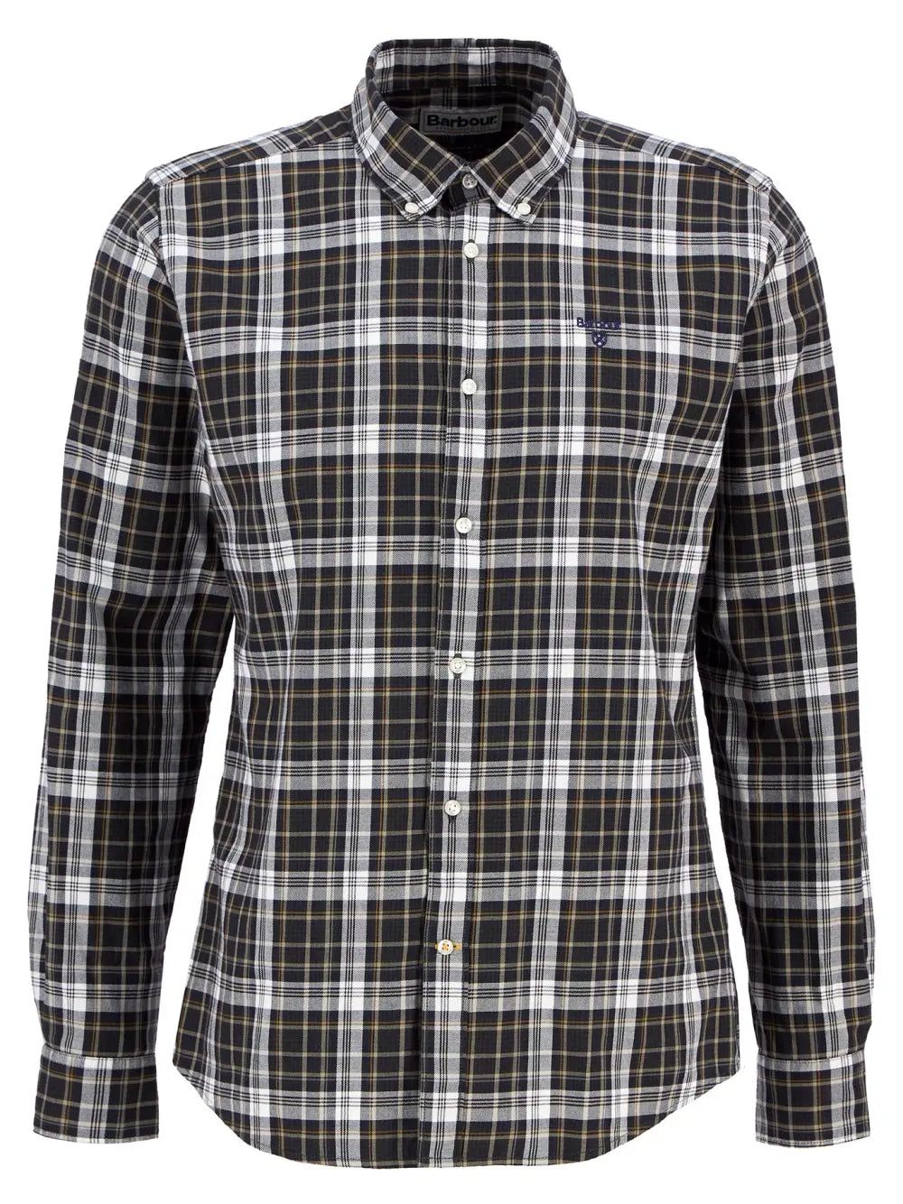 Barbour Mosswood Tailored Checked Shirt - Olive