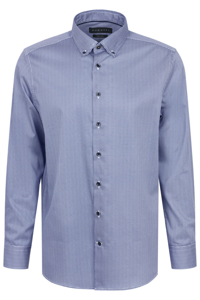 Bugatti Light Blue Long Sleeve Shirt