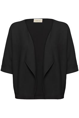 Cream Sillar Knit Black Bolero