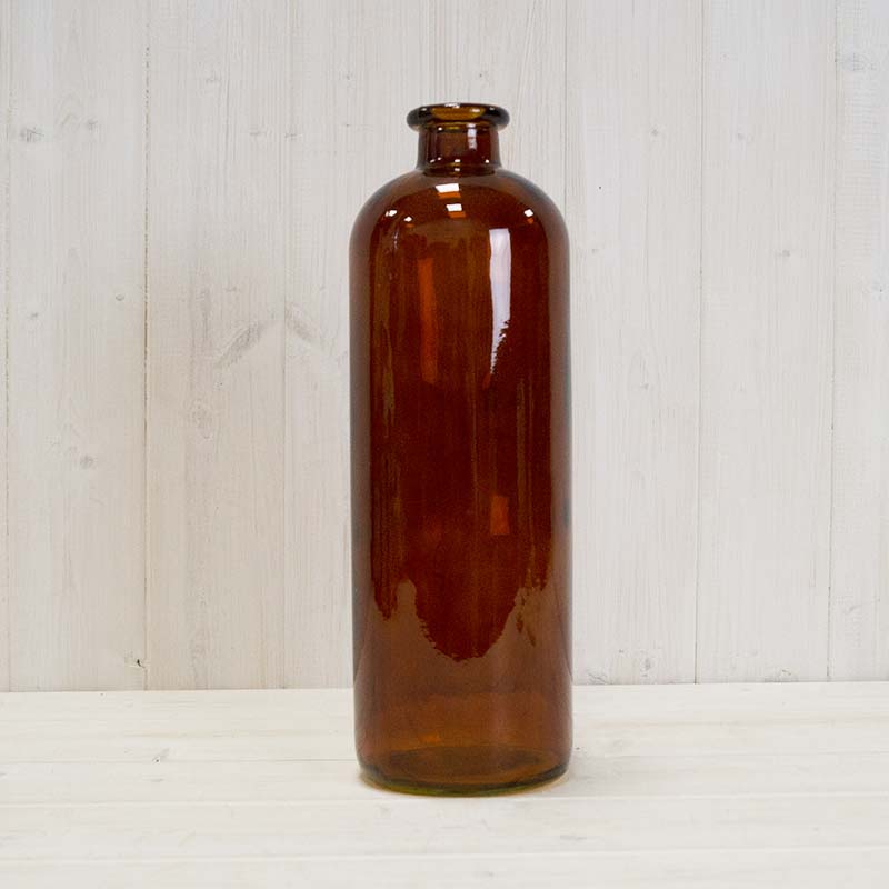 Satchville Burnt Amber Tall Bottle 33.5cm
