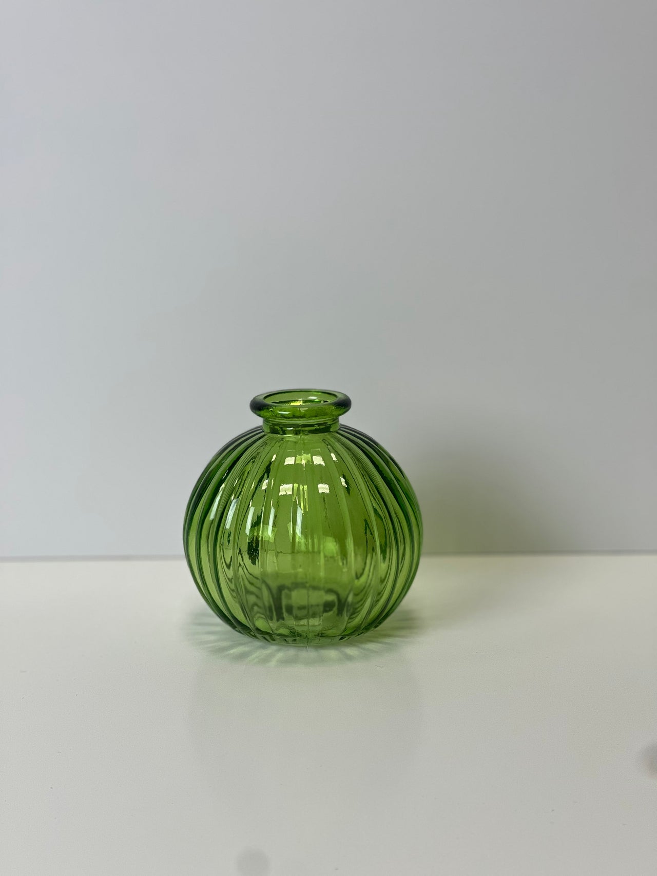 Satchville Emerald Green Round Bottle
