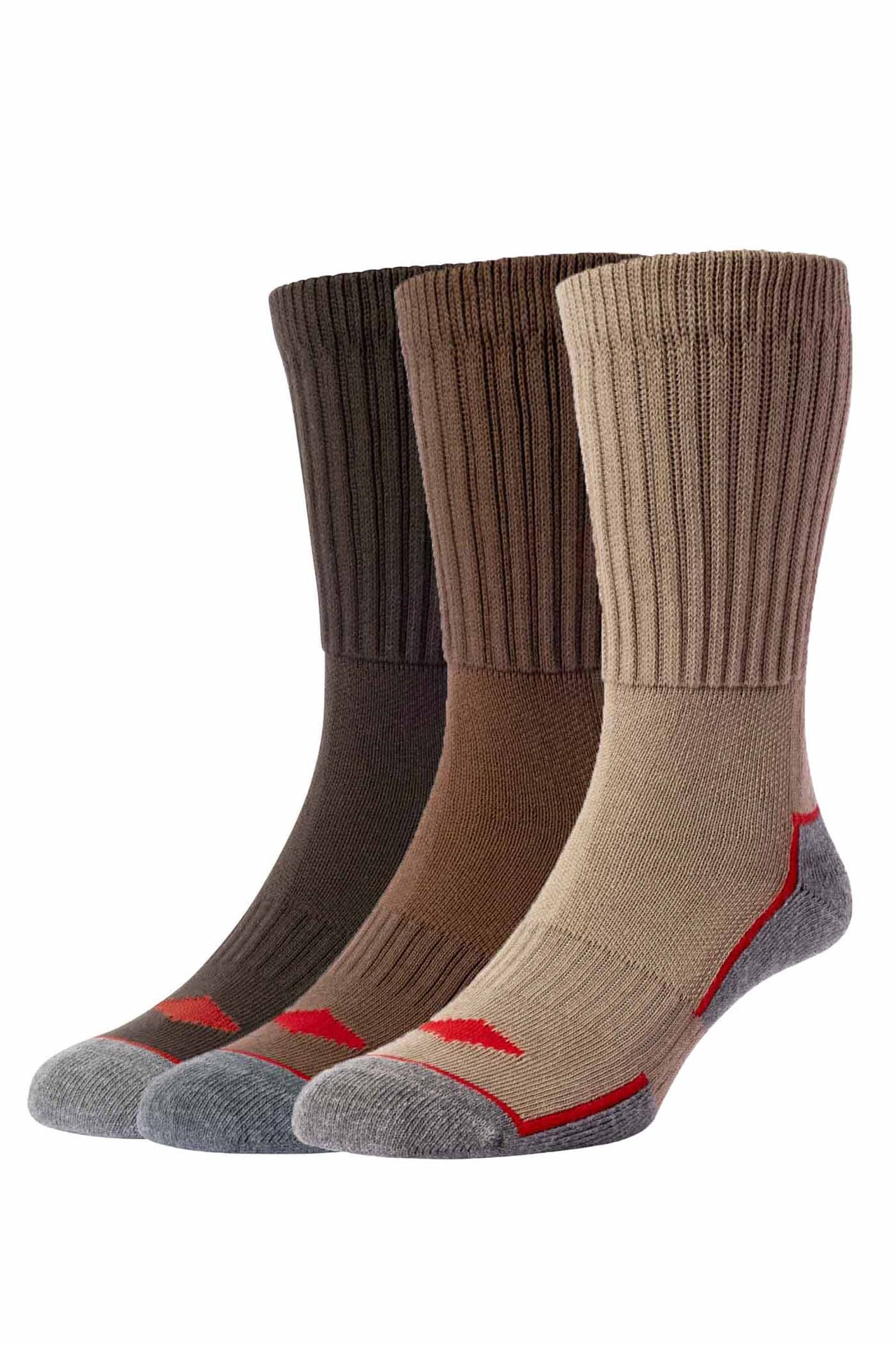 HJ Long Cotton Workwear Socks 3 Pack
